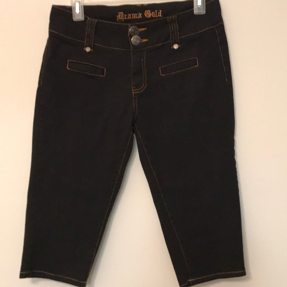 Drama Gold Capris